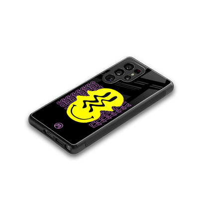 melt smile back phone cover | glass case for samsung galaxy s25 ultra