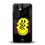 melt smile back phone cover | glass case for samsung galaxy s23 plus