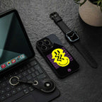 melt smile back phone cover | glass case for samsung galaxy s24