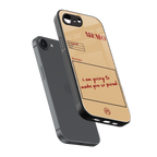 memo back phone cover | glass case for iphone 16e