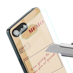 memo back phone cover | glass case for iphone 16e