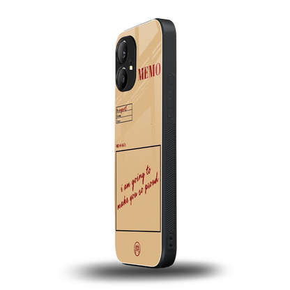memo back phone cover | glass case for nothing phone 1