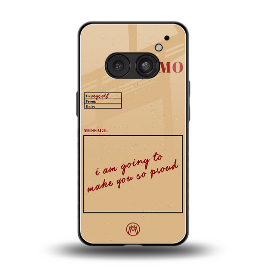 memo back phone cover | glass case for nothing phone 2a