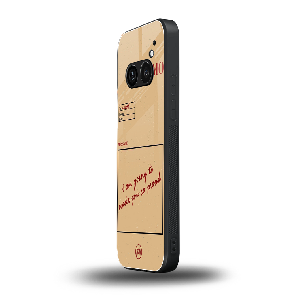 memo back phone cover | glass case for nothing phone 2a