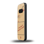 memo back phone cover | glass case for nothing phone 2a