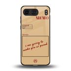 memo back phone cover | glass case for oneplus nord 4