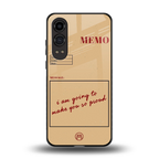 memo back phone cover | glass case for oneplus nord ce 4 lite