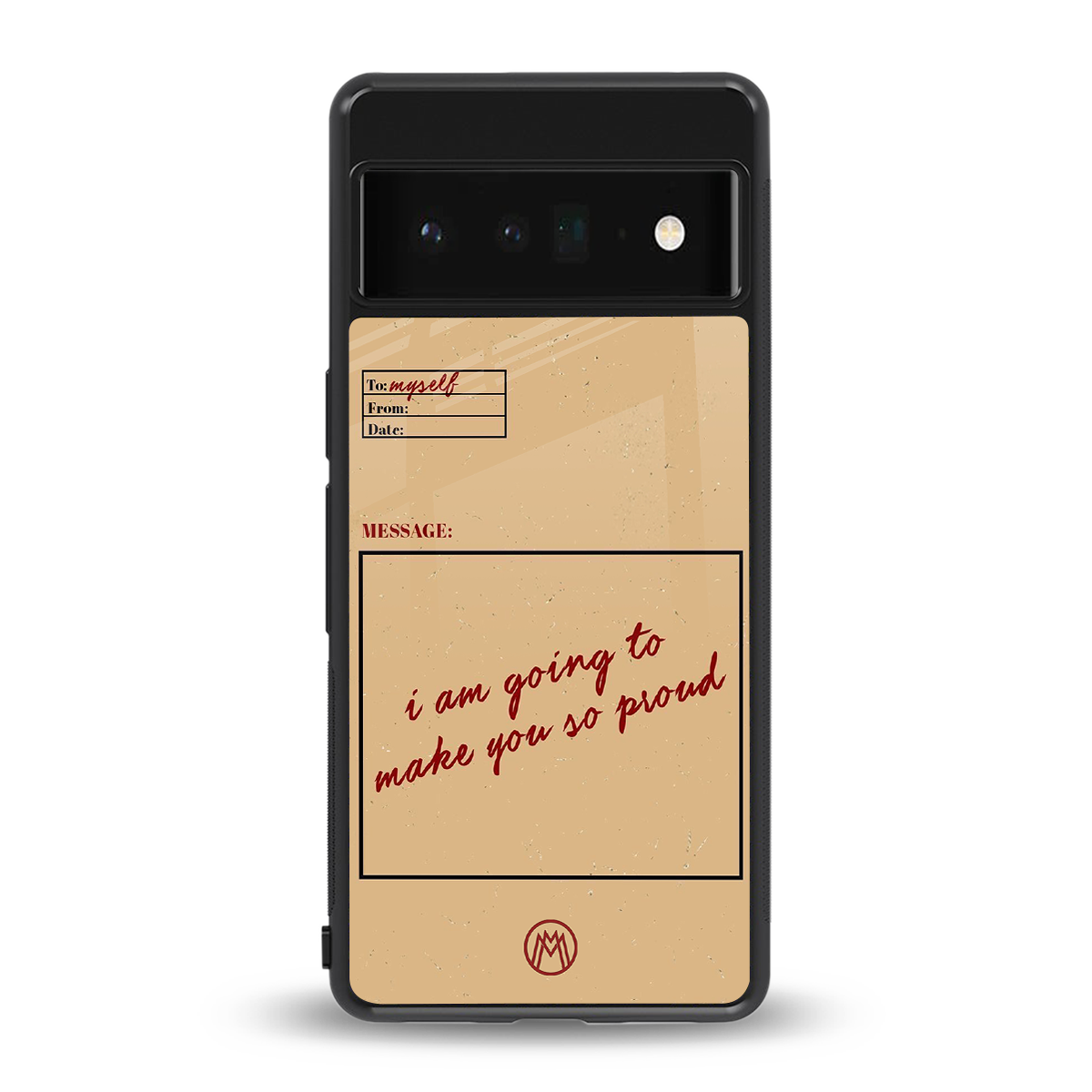 memo back phone cover | glass case for google pixel 6 pro