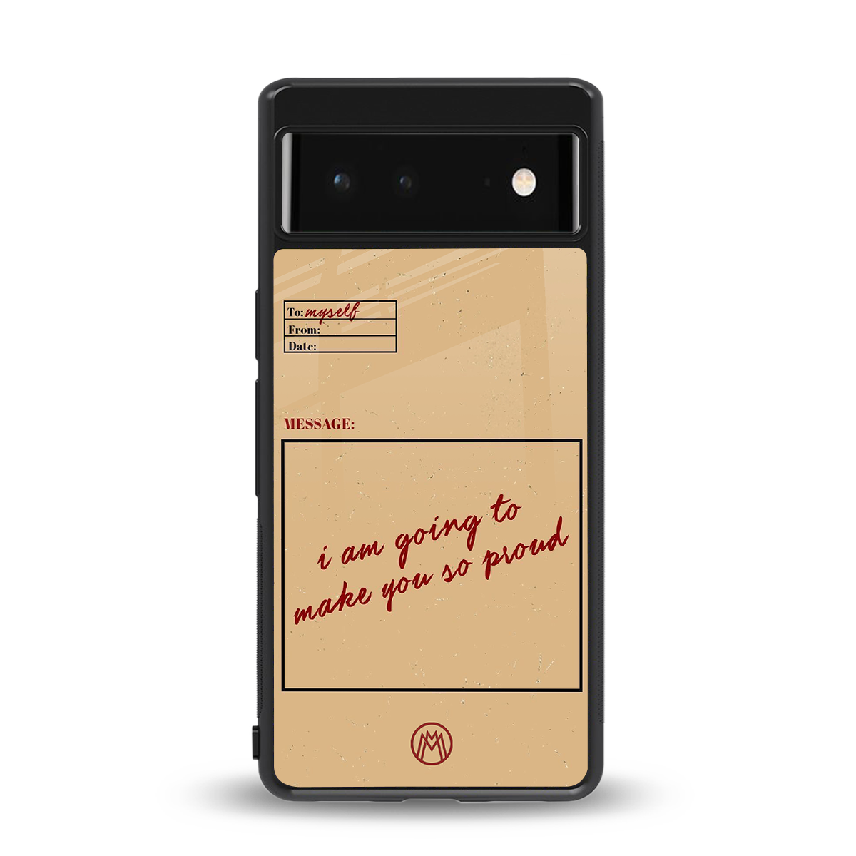 memo back phone cover | glass case for google pixel 6