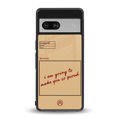 memo back phone cover | glass case for Google Pixel 7A