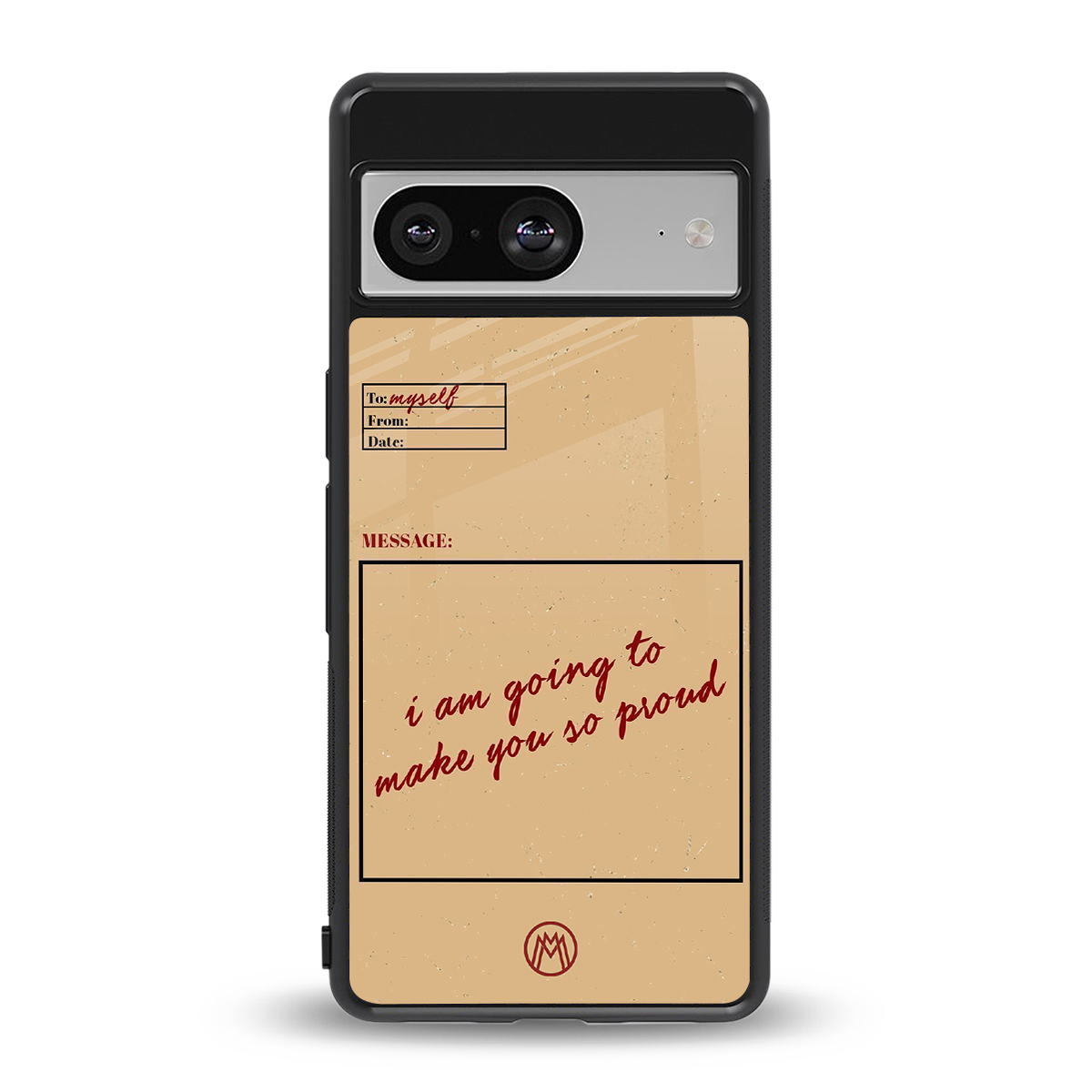 memo back phone cover | glass case for Google Pixel 8