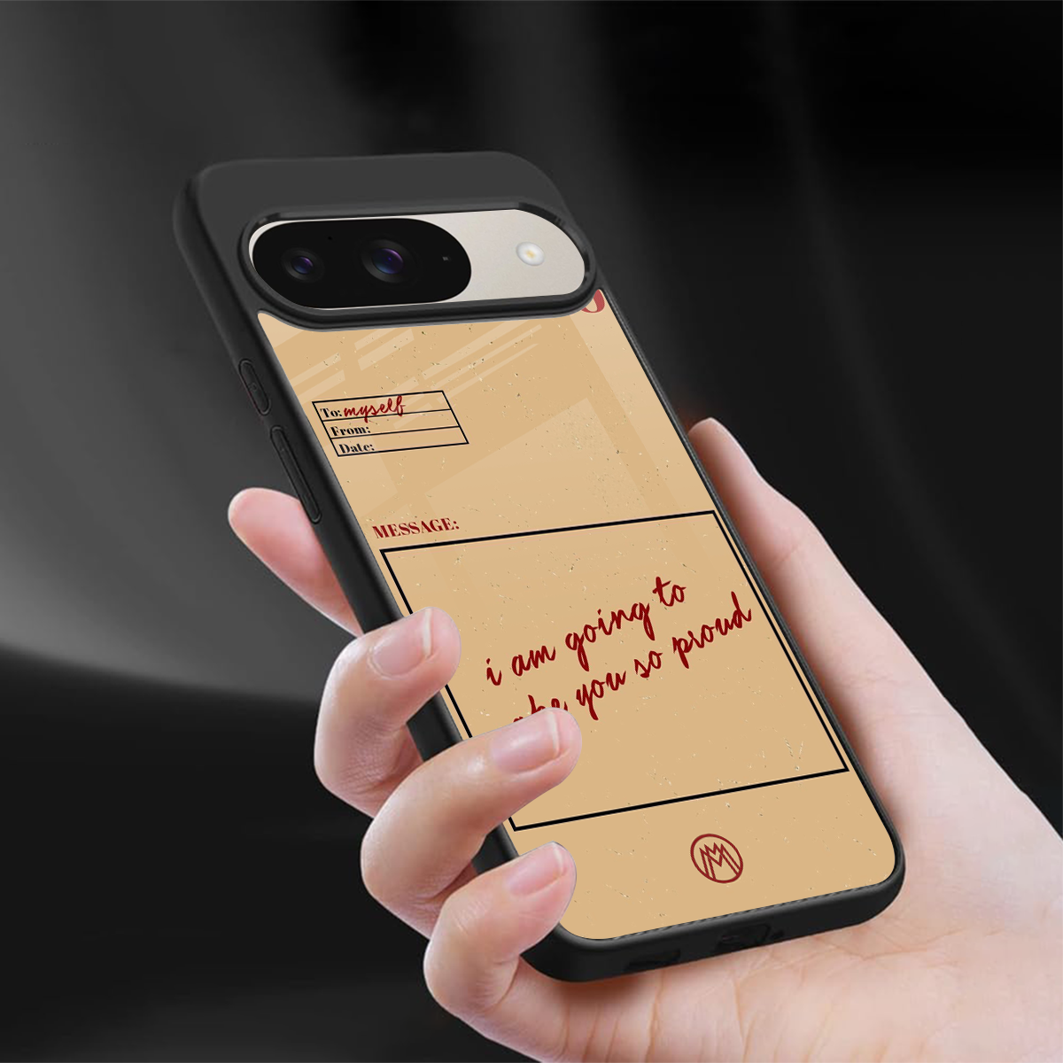 memo back phone cover | glass case for google pixel 9