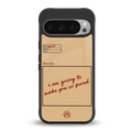 memo back phone cover | glass case for google pixel 9 pro