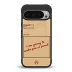 memo back phone cover | glass case for google pixel 9 pro