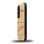 memo back phone cover | glass case for samsung galaxy s24