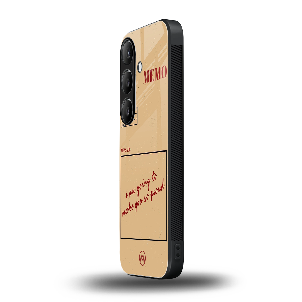 memo back phone cover | glass case for samsung galaxy s24 fe