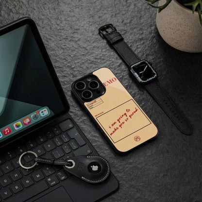 memo back phone cover | glass case for iphone 14