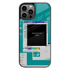 Polaroid Personalised Glass Phone Case