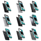 Polaroid Personalised Glass Phone Case