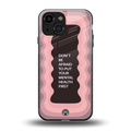 mental health first back phone cover | glass case for iphone 13 mini