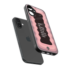 mental health first back phone cover | glass case for iphone 16 plus