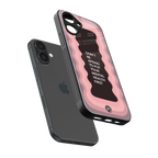 mental health first back phone cover | glass case for iphone 16