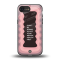 mental health first back phone cover | glass case for iphone 16e