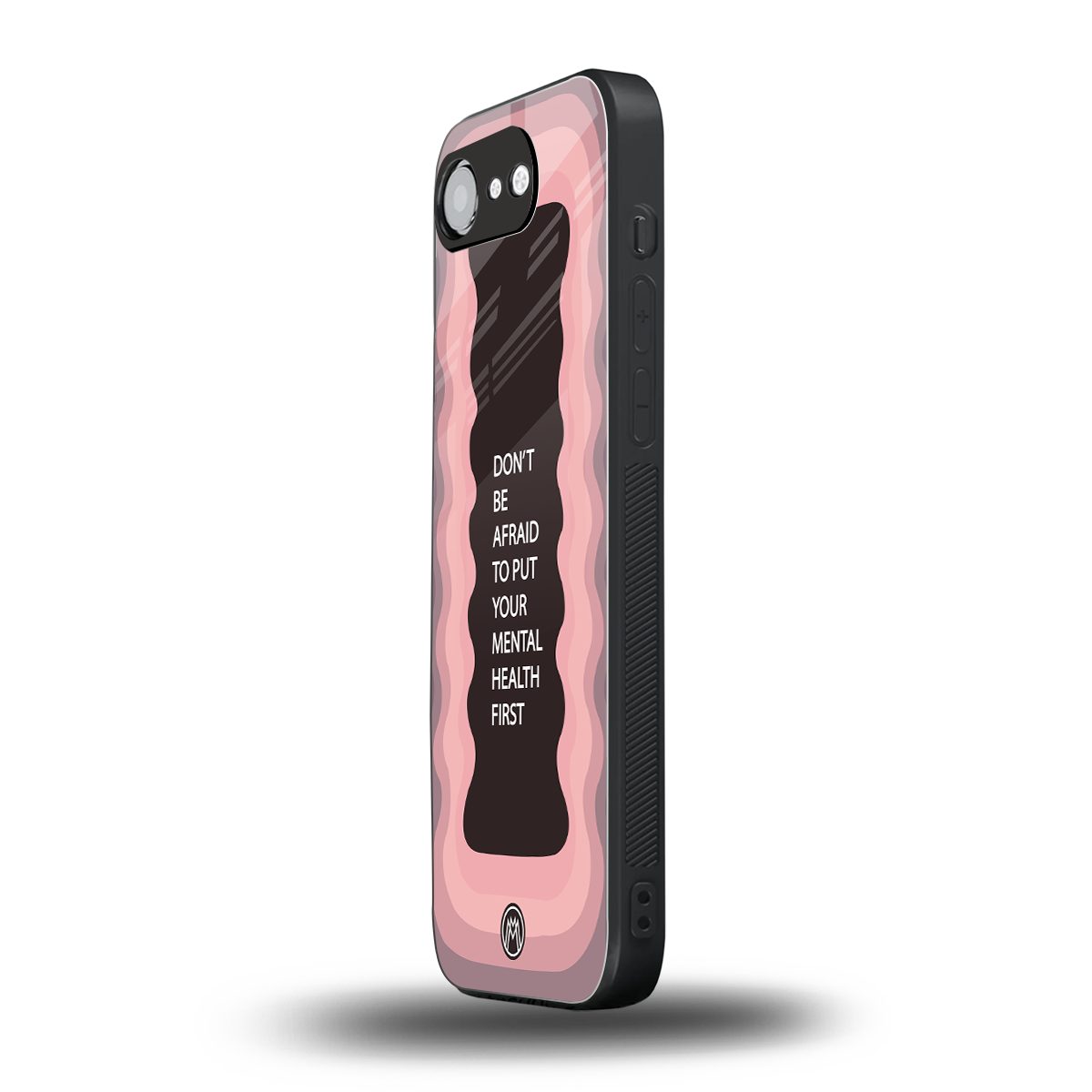 mental health first back phone cover | glass case for iphone 16e