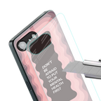 mental health first back phone cover | glass case for iphone 16e