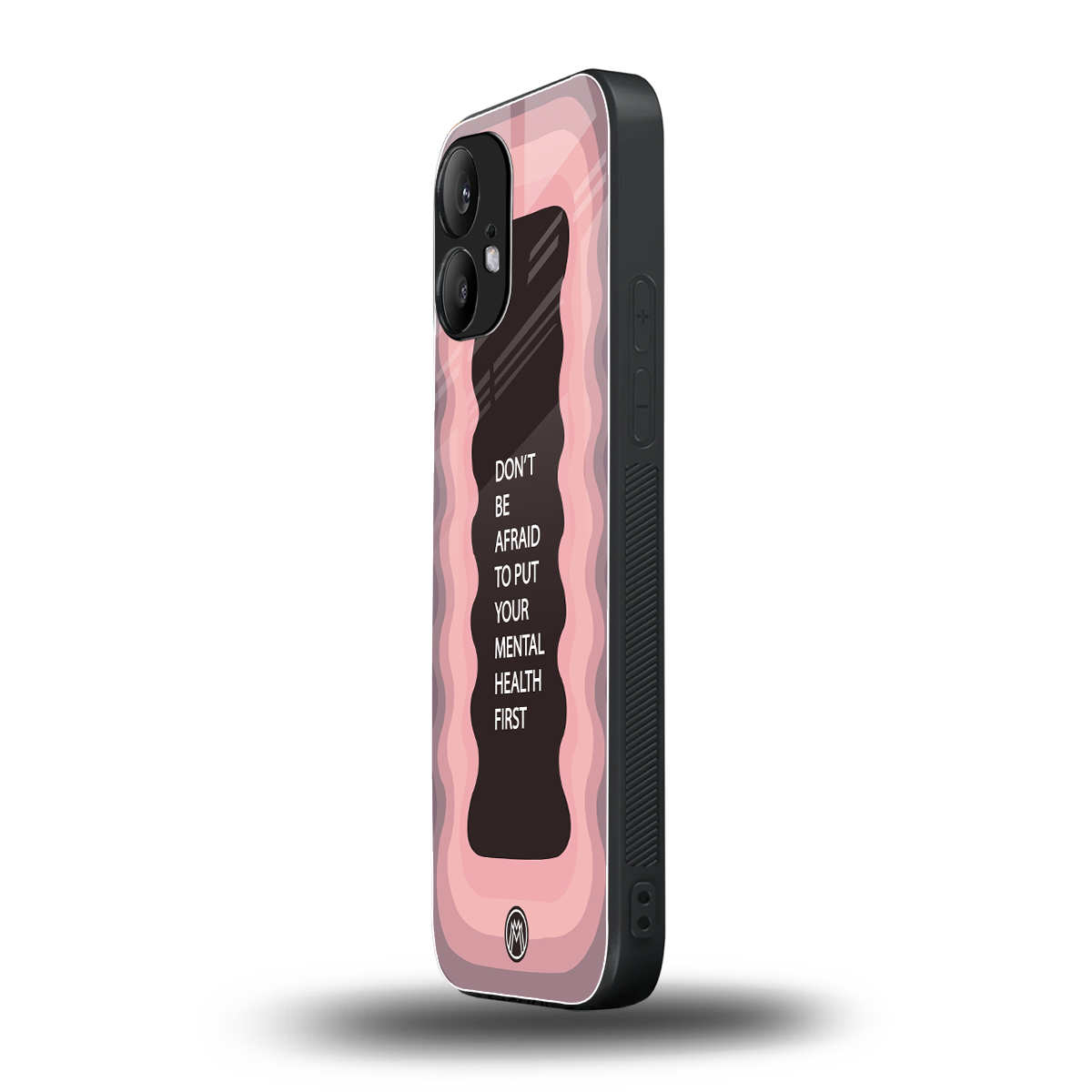 mental health first back phone cover | glass case for nothing phone 2