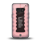 mental health first back phone cover | glass case for nothing phone 2a