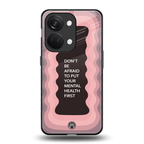 mental health first back phone cover | glass case for oneplus nord 3