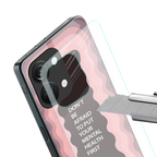 mental health first back phone cover | glass case for oneplus nord 3