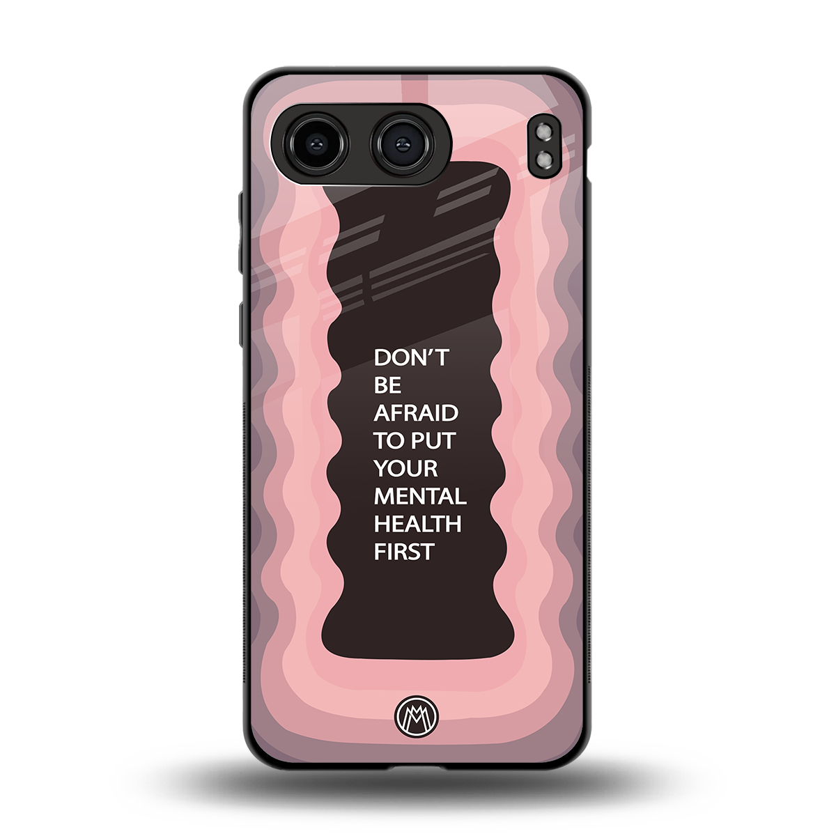 mental health first back phone cover | glass case for oneplus nord 4