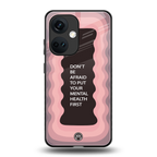 mental health first back phone cover | glass case for oneplus nord ce 3