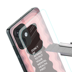 mental health first back phone cover | glass case for oneplus nord ce 3