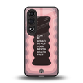 mental health first back phone cover | glass case for oneplus nord ce 4
