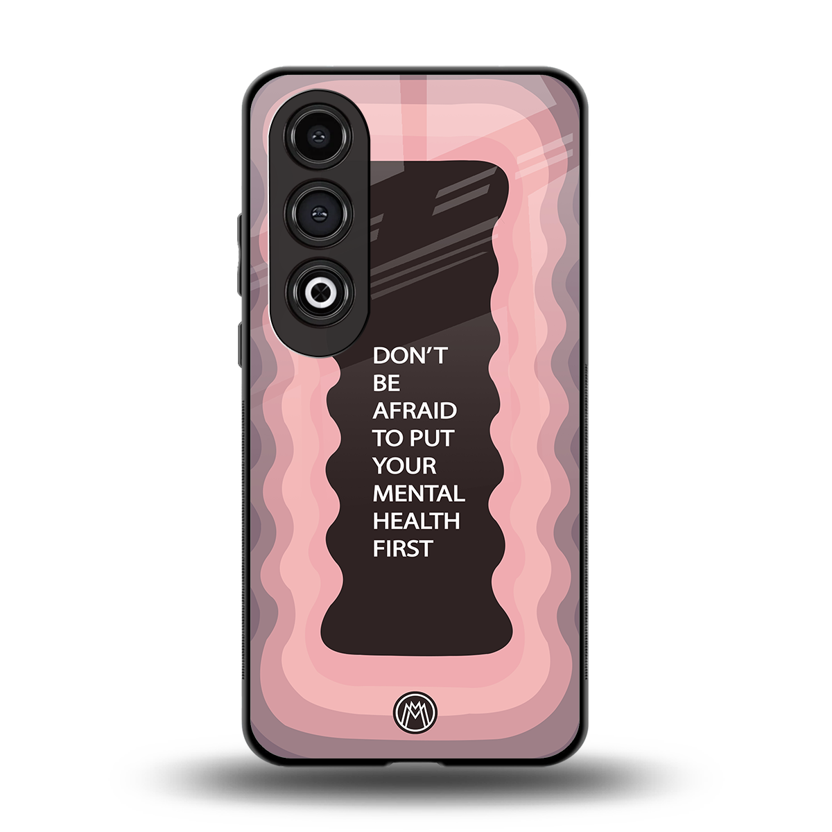 mental health first back phone cover | glass case for oneplus nord ce 4