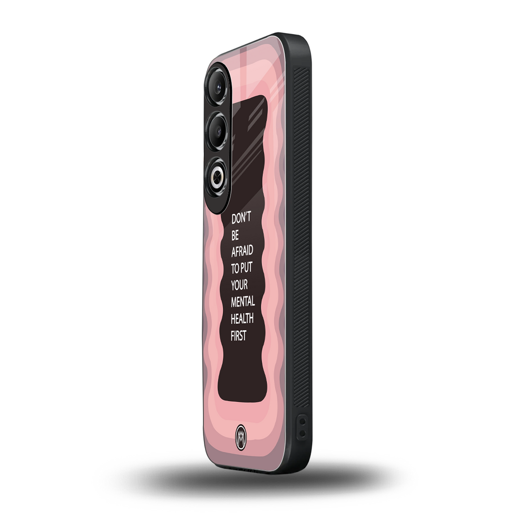 mental health first back phone cover | glass case for oneplus nord ce 4