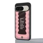 mental health first back phone cover | glass case for google pixel 9