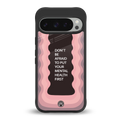 mental health first back phone cover | glass case for google pixel 9 pro