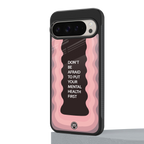 mental health first back phone cover | glass case for google pixel 9 pro
