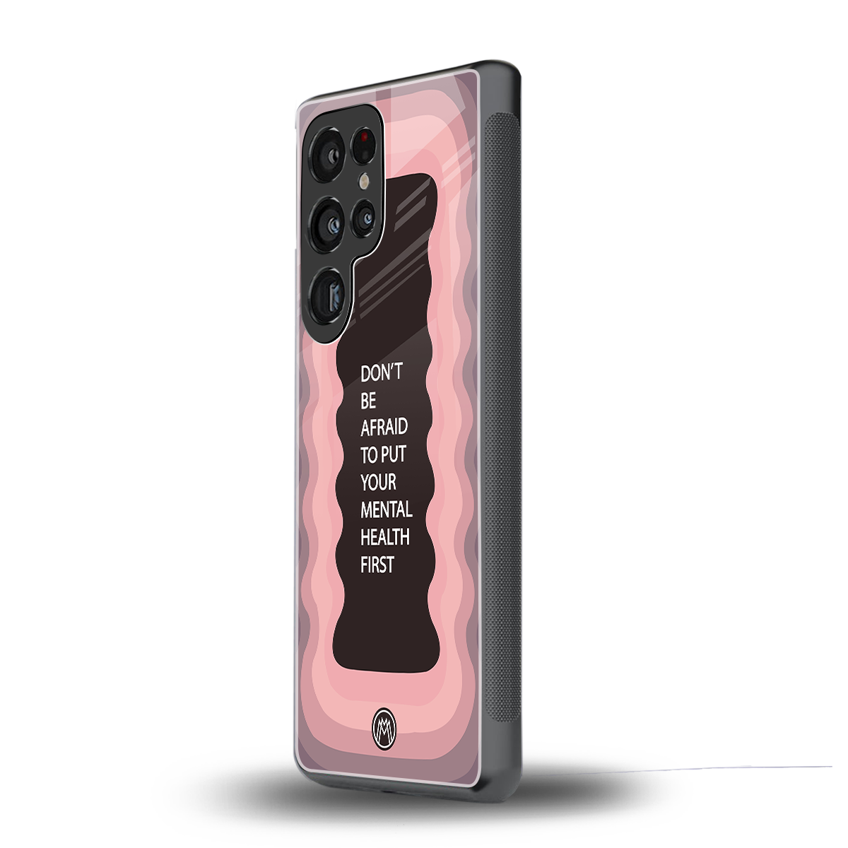 mental health first back phone cover | glass case for samsung galaxy s25 ultra