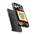 mental health back phone cover | glass case for iphone 16 pro max