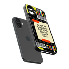 mental health back phone cover | glass case for iphone 16