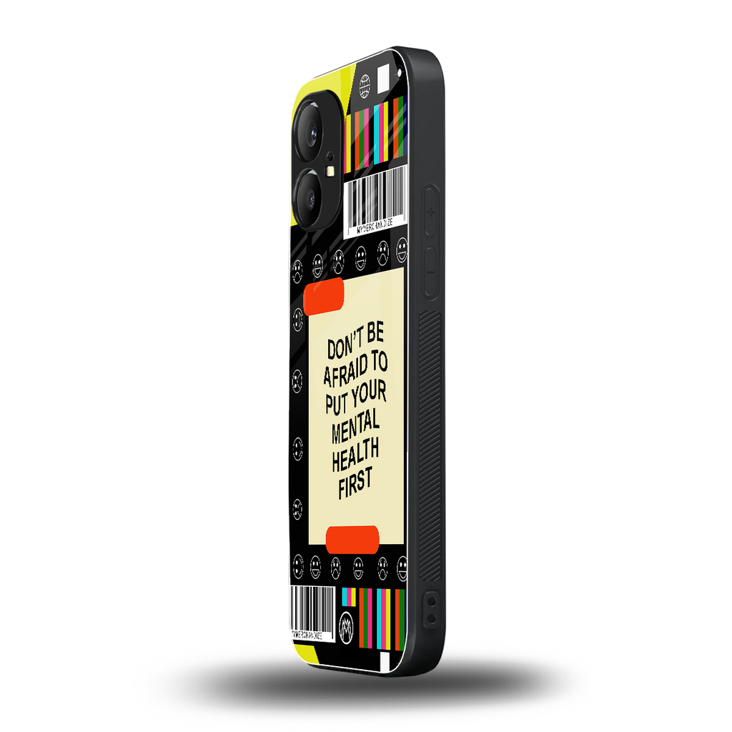 mental health back phone cover | glass case for nothing phone 1