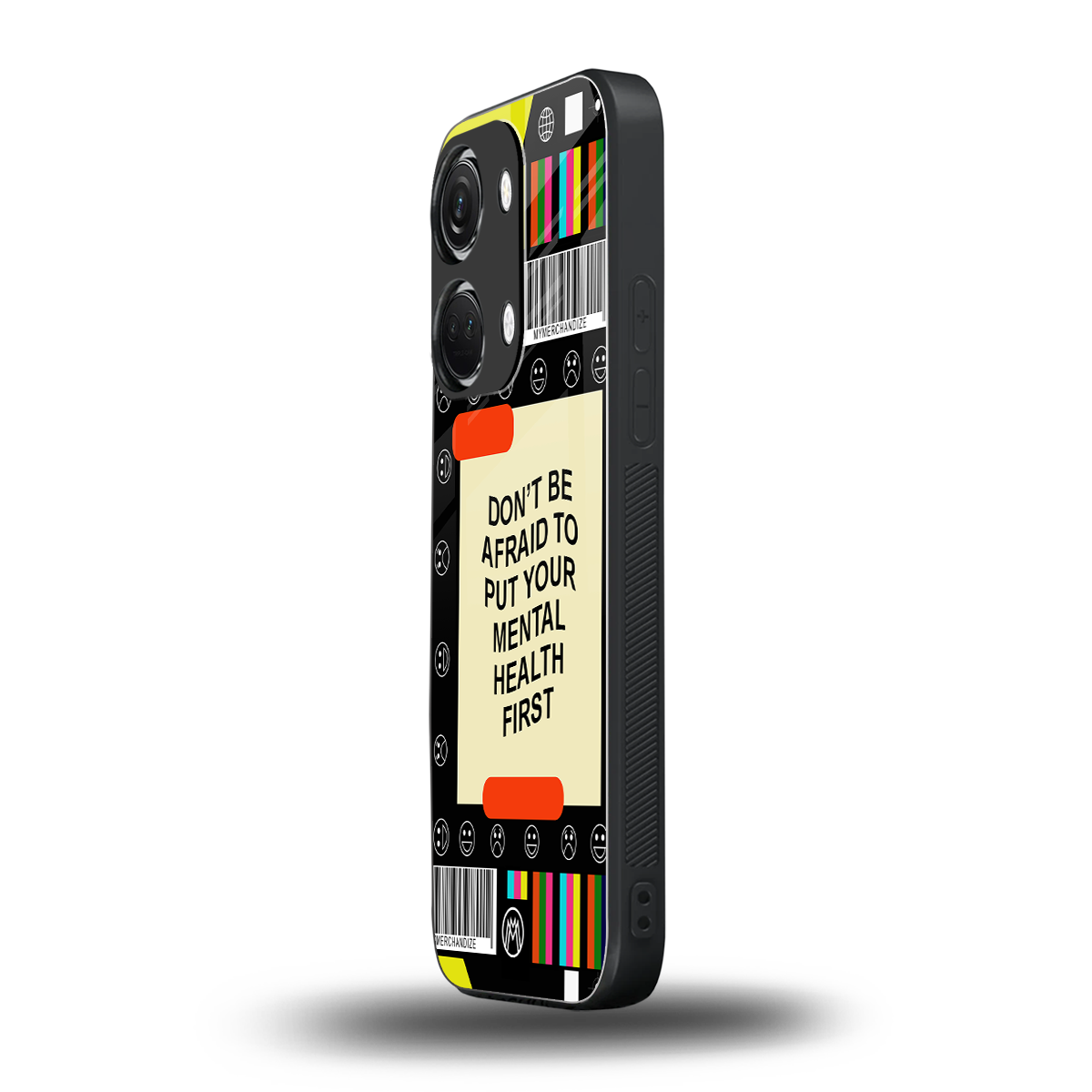 mental health back phone cover | glass case for oneplus nord 3