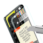 mental health back phone cover | glass case for oneplus nord 3