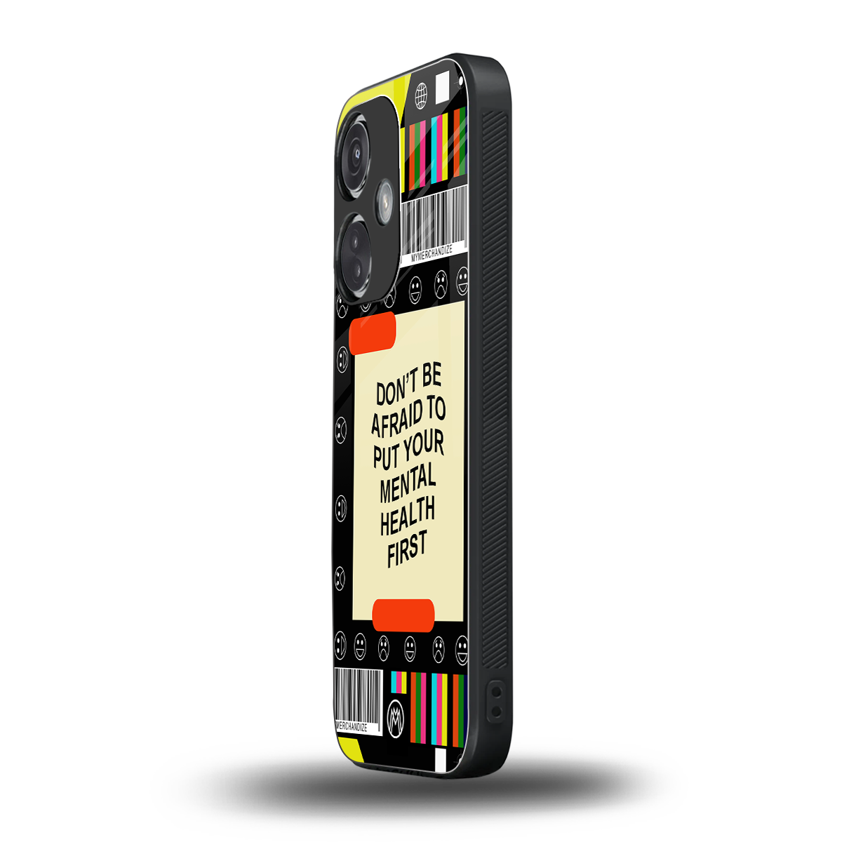 mental health back phone cover | glass case for oneplus nord ce 3