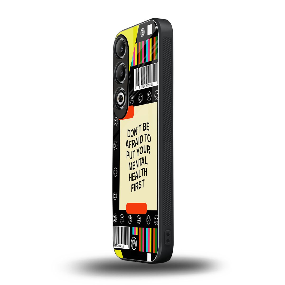mental health back phone cover | glass case for oneplus nord ce 4
